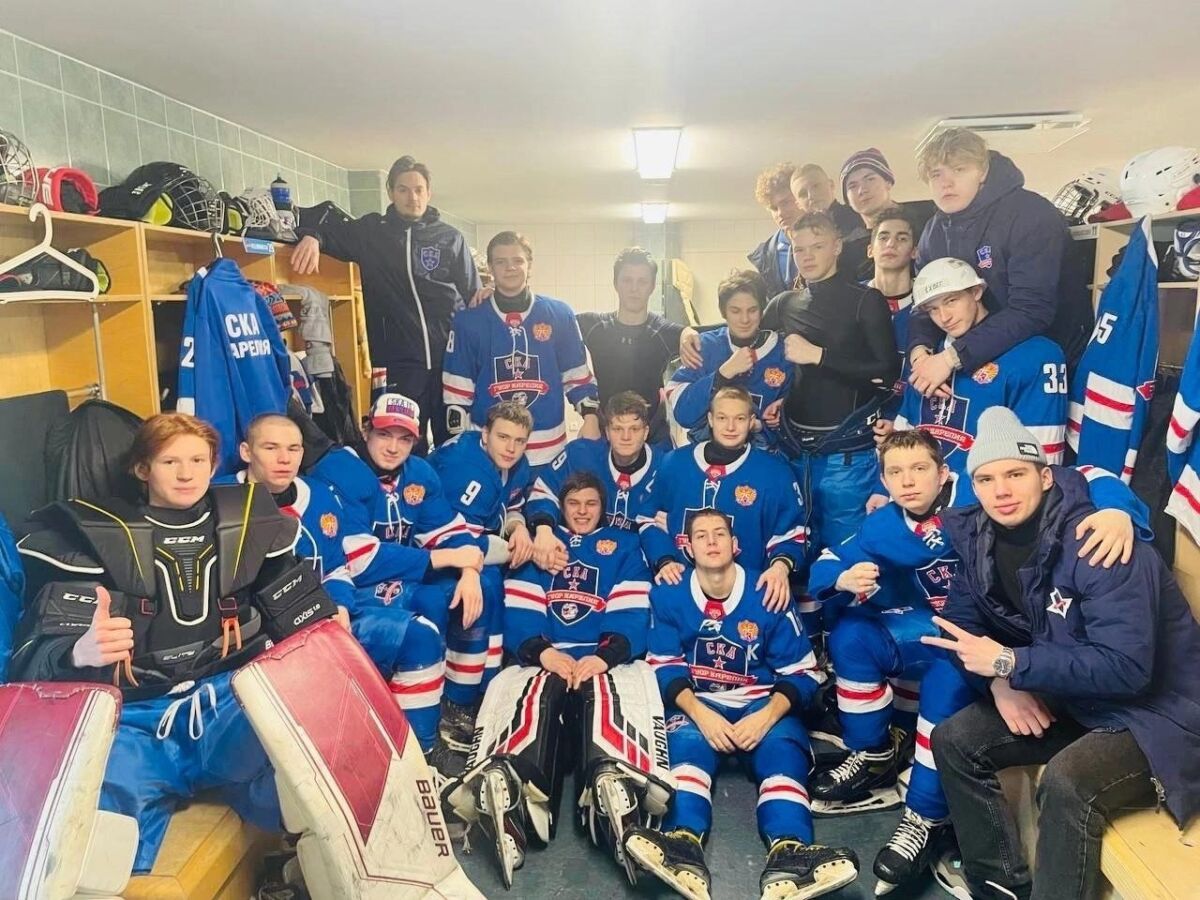Хоккейная команда «СКА-Карелия05» досрочно вышла в плей-офф