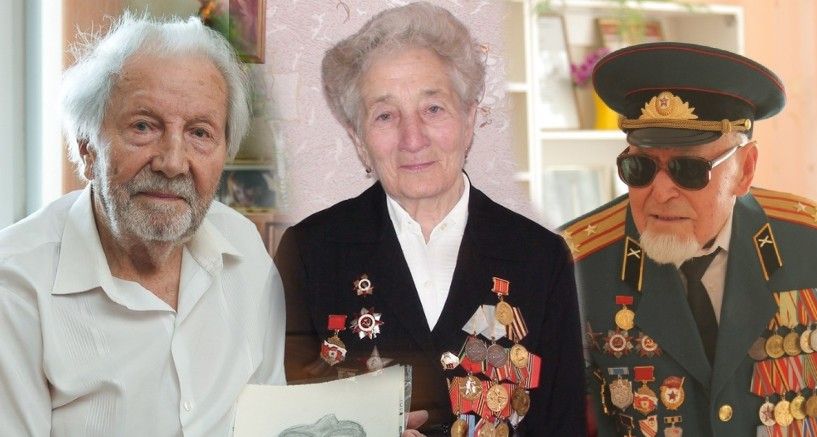 Три участника Сталинградской битвы, которые живут в Карелии, принимают сегодня поздравления