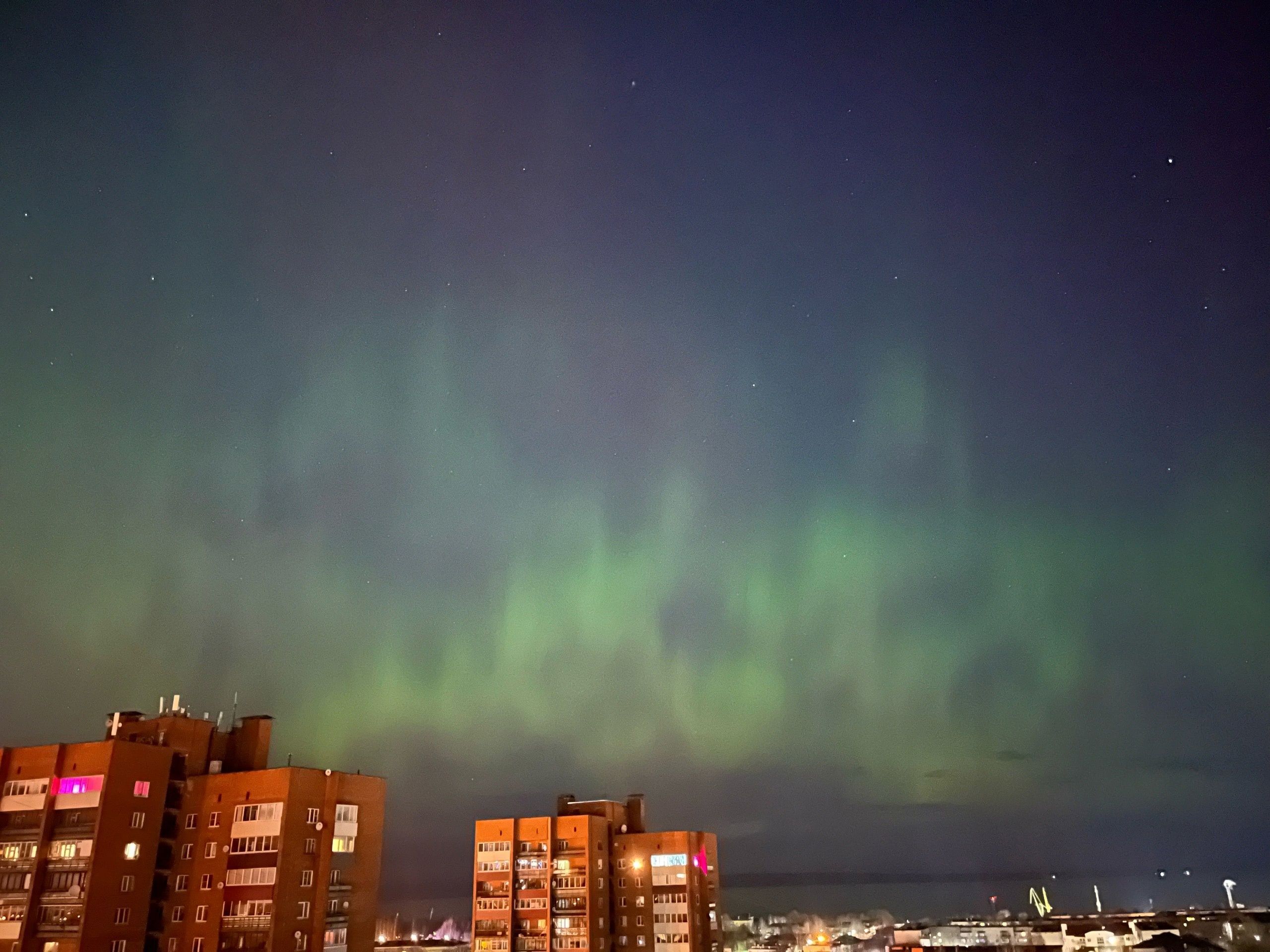 В конце недели жители Карелии вновь смогут увидеть яркое северное сияние