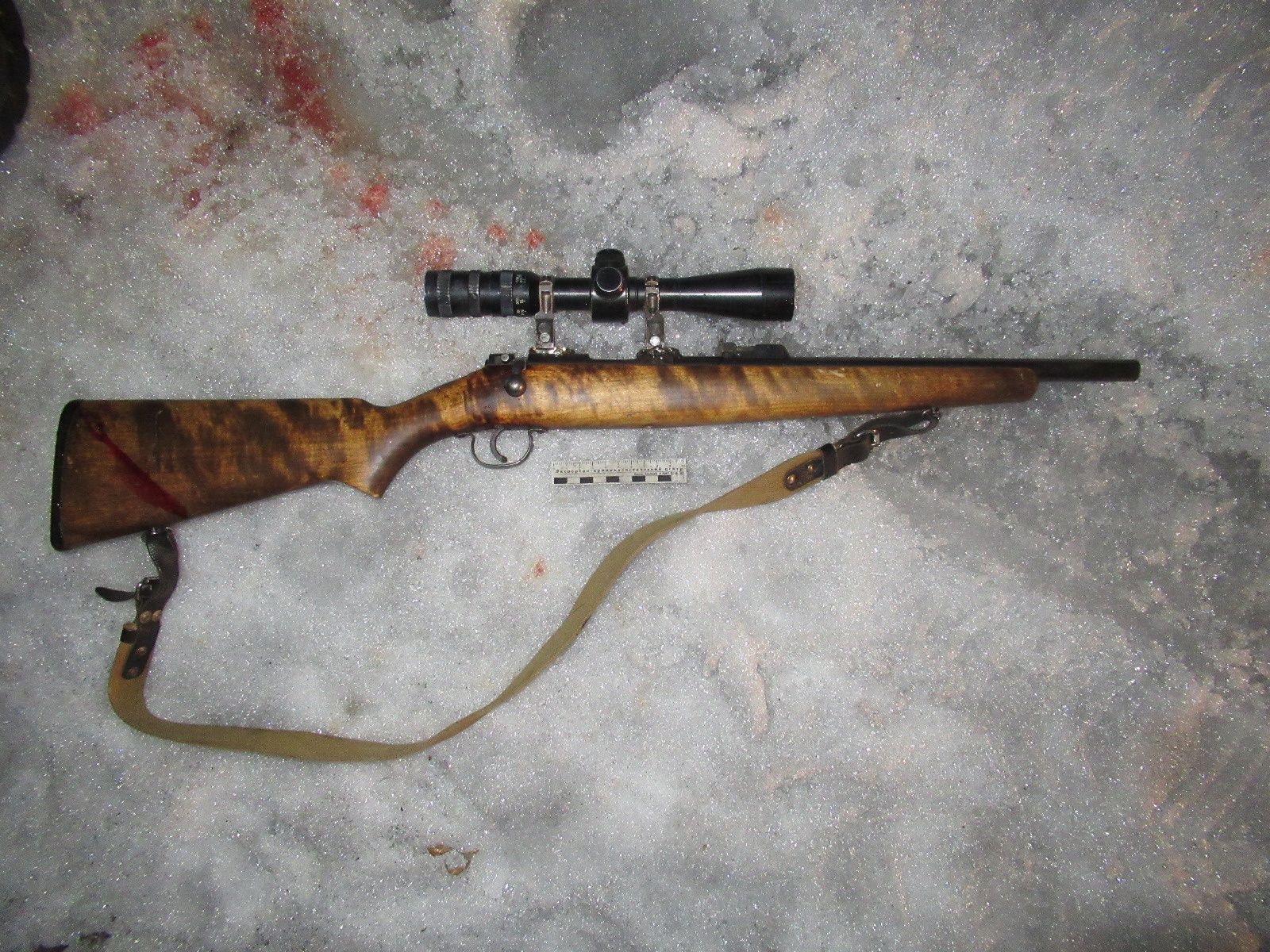 В Сегеже на улице обнаружили тело мужчины с огнестрельным ранением и ружье