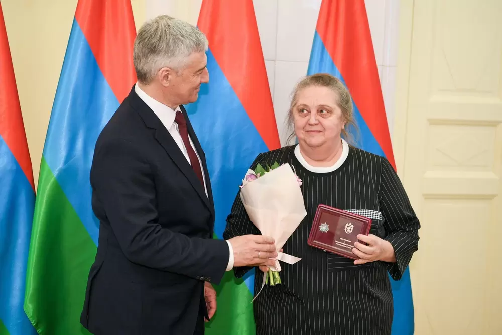 Госнаграды вручили отличившимся жителям Карелии