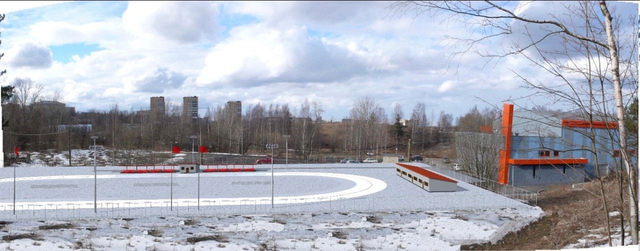 В Петрозаводске построят конькобежную дорожку