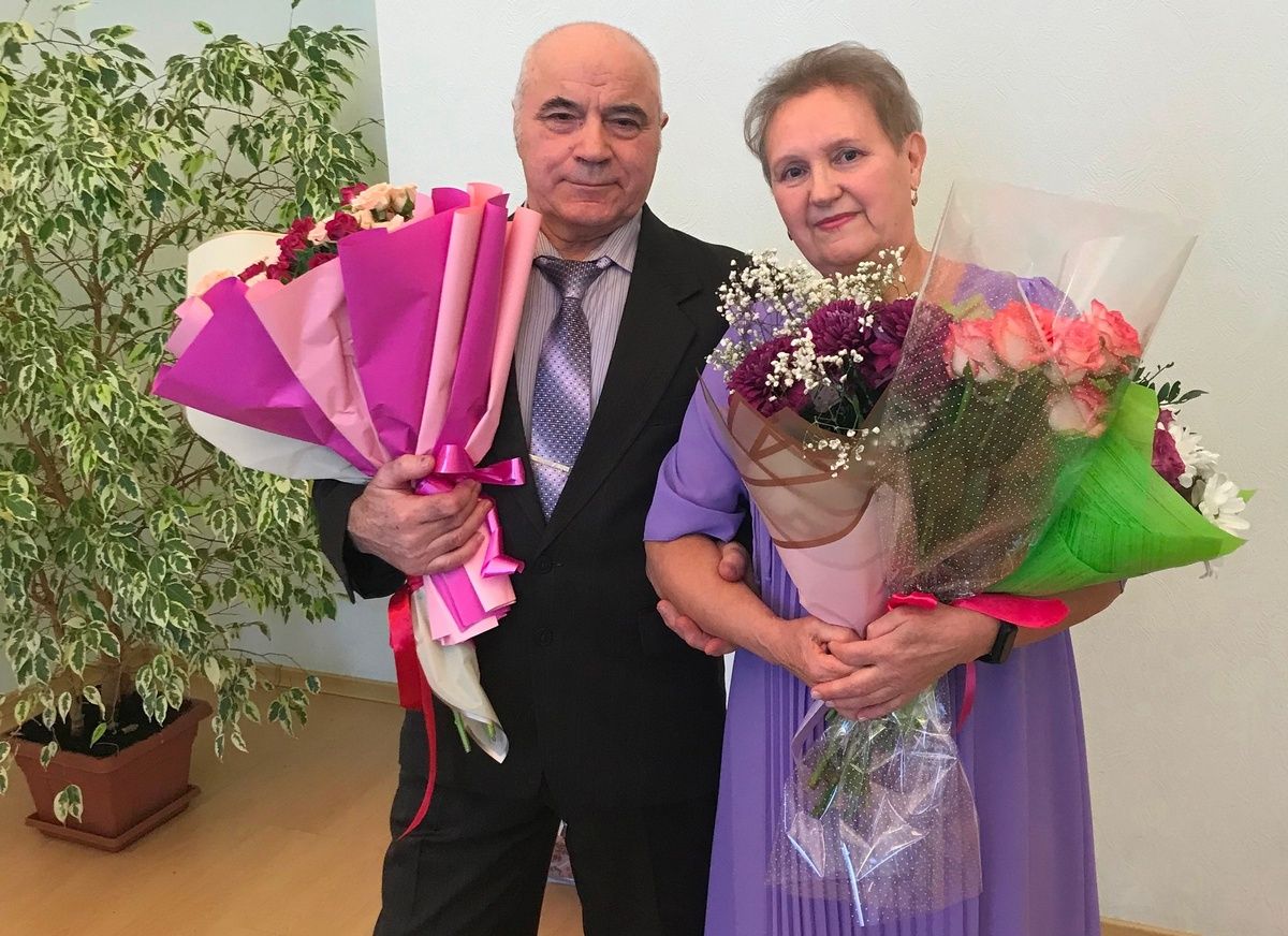 Супружеская пара из Карелии отметила «золотую» свадьбу