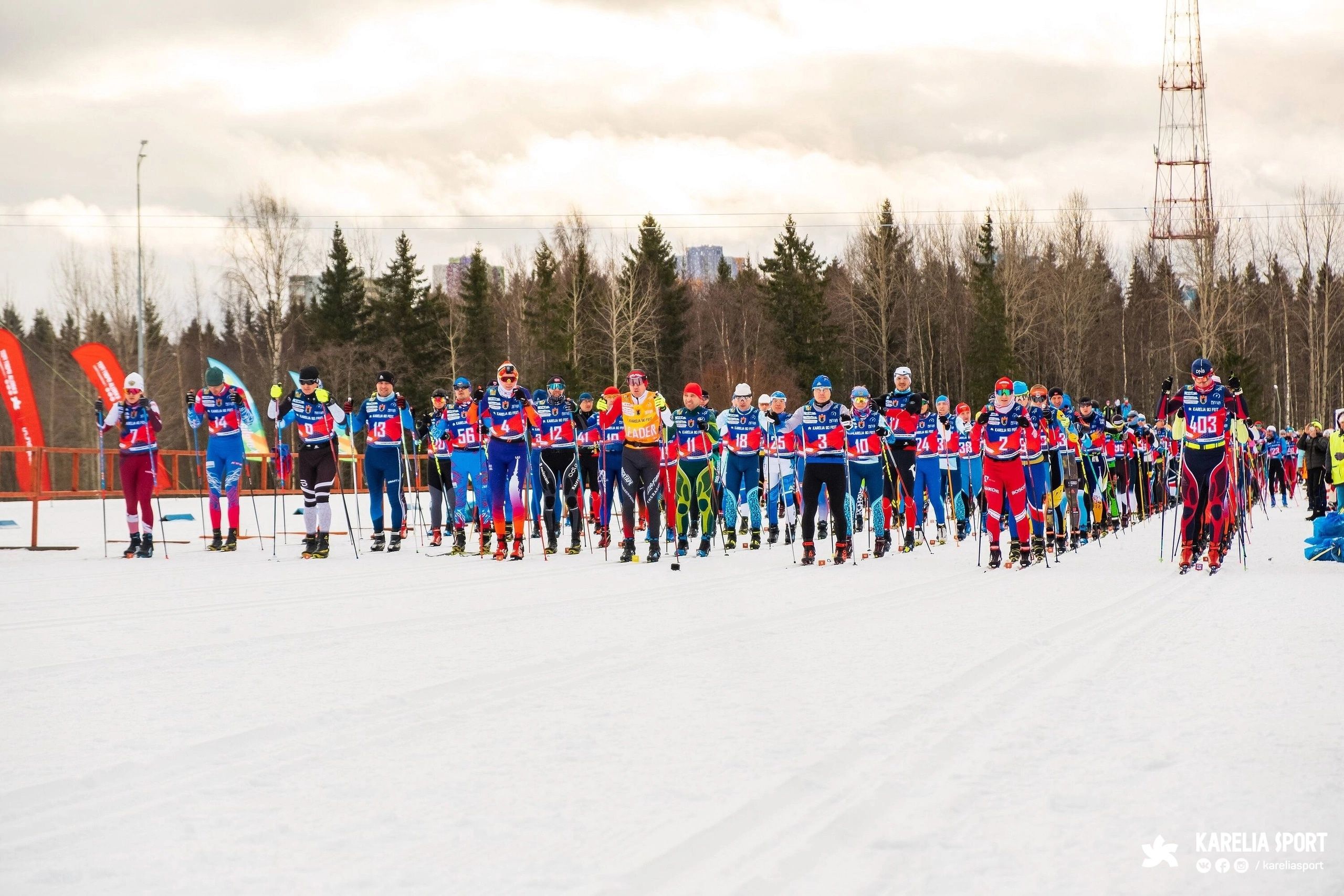В субботу в Петрозаводске более тысячи лыжников испытают свои силы на фестивале KareliaSkiFest В субботу в Петрозаводске более тысячи лыжников испытают свои силы на фестивале KareliaSkiFest