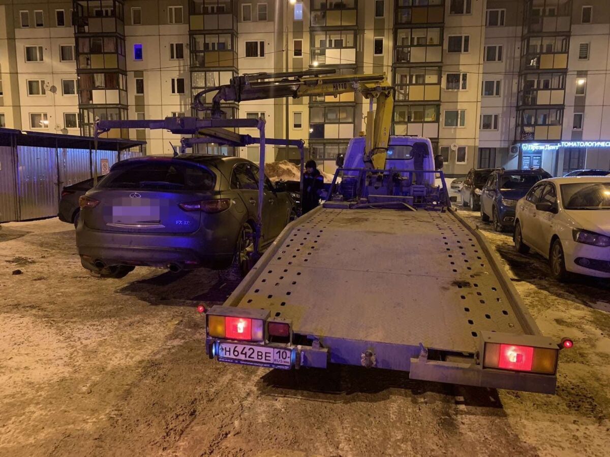 Нетрезвого водителя задержали в Петрозаводске