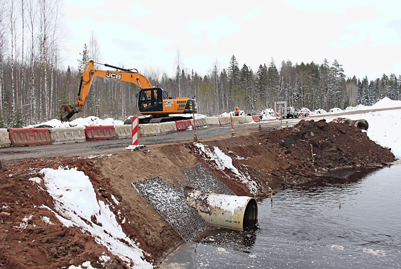 Участок дороги на Вознесенье отремонтируют в Карелии