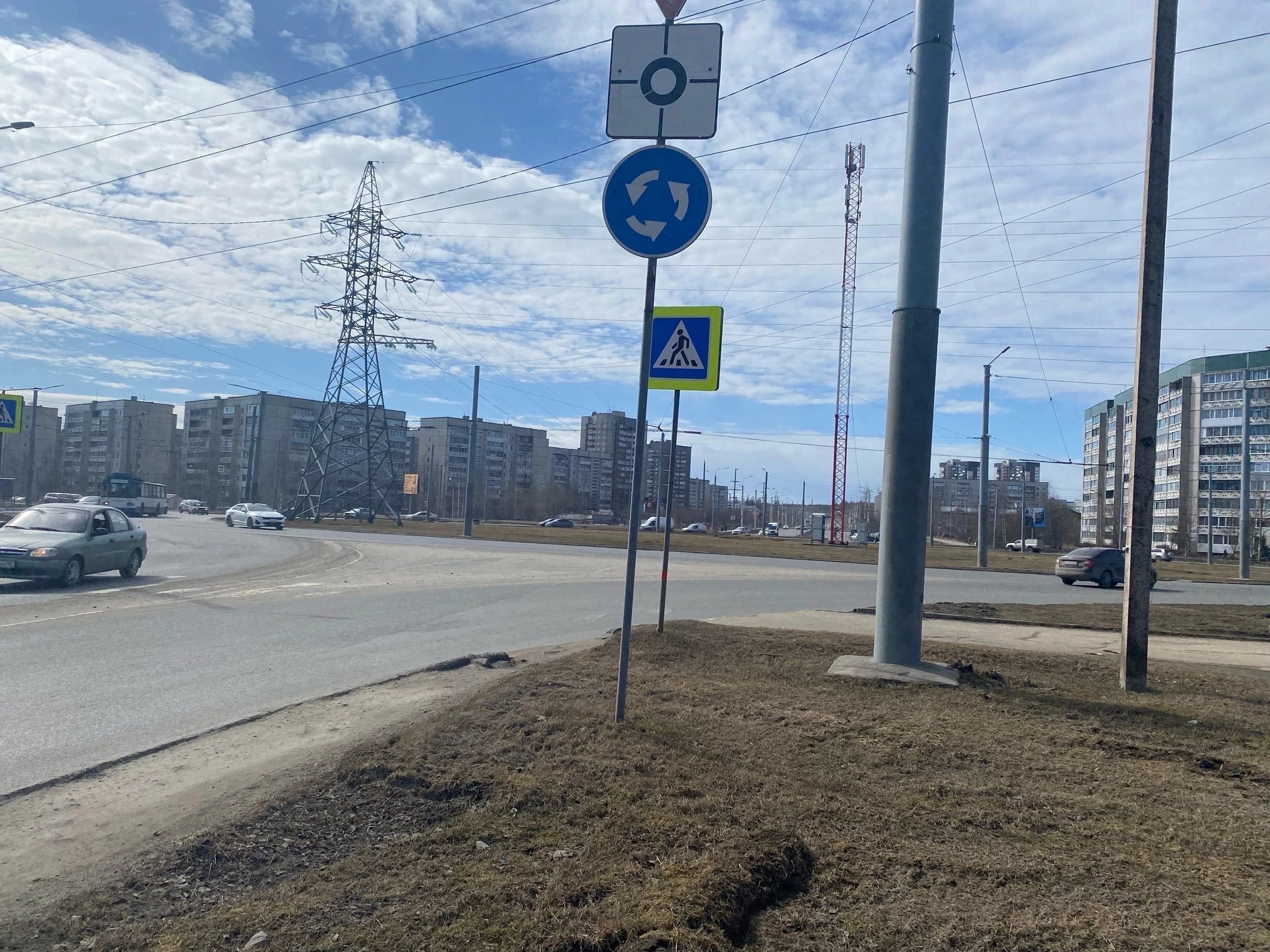 Дополнительную автополосу обустроят на Древлянке в Петрозаводске