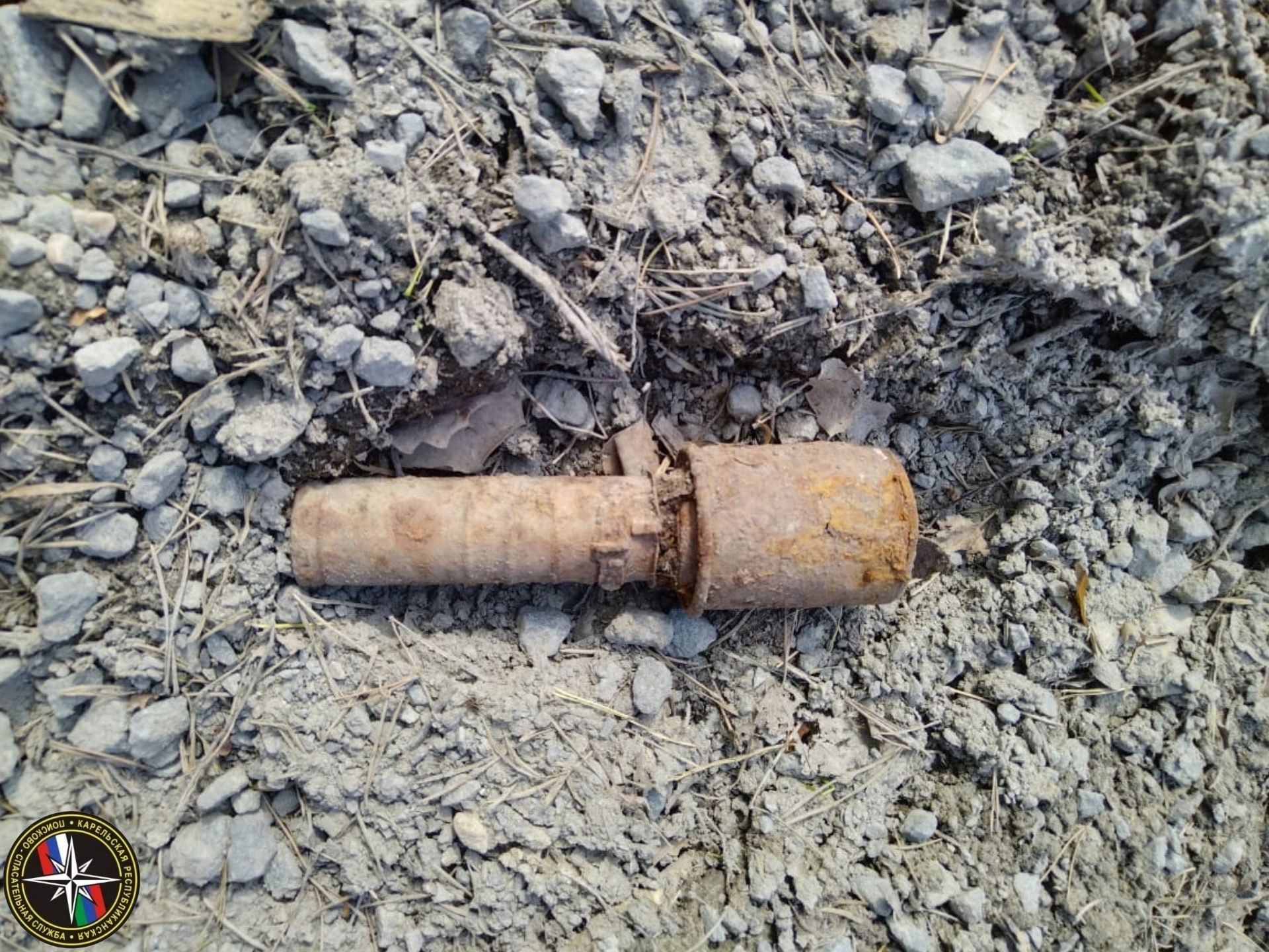 Предмет, похожий на гранату, обнаружили жители Прионежья