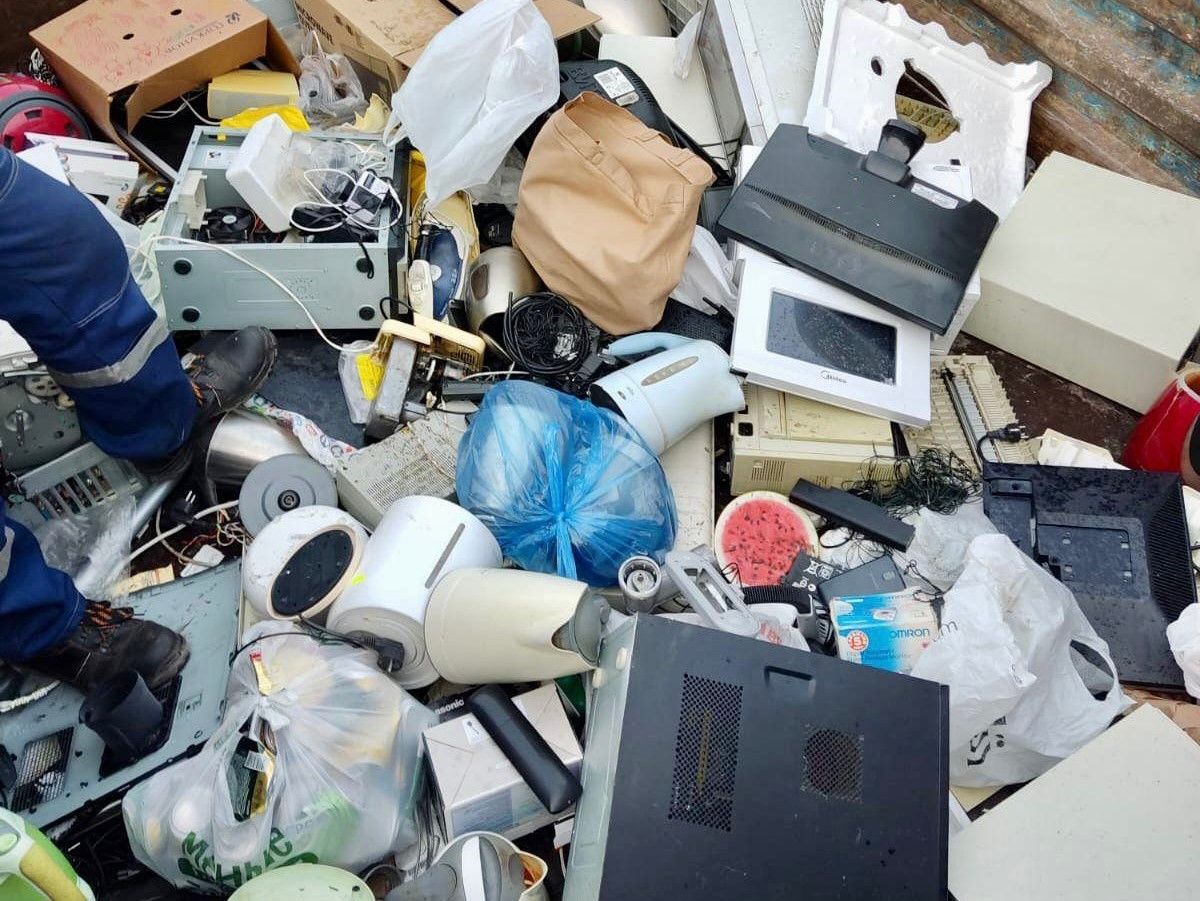 100 кг электролома сдали жители Петрозаводска на переработку