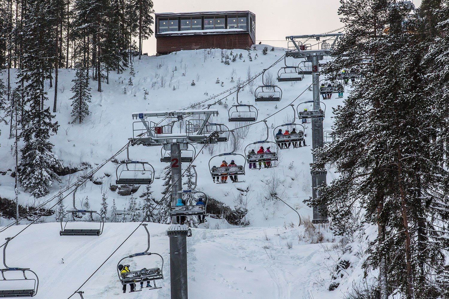 Туристы из 52 регионов России выбирали в этом году горнолыжный курорт «Ялгора»