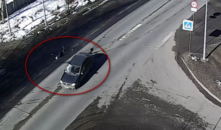 В Петрозаводске на «зебре» молодой водитель сбил пожилого пешехода – его отбросило на несколько метров