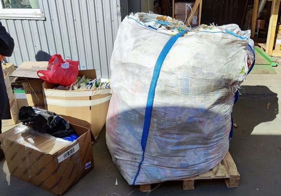 270 кг тетрапака сдали жители Петрозаводска на переработку