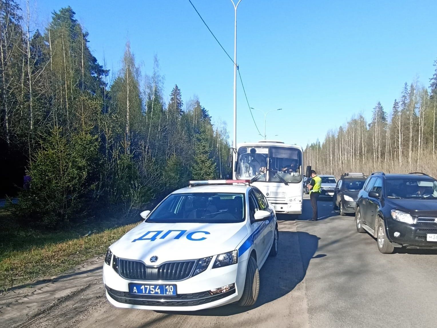 Еще один любитель обочин в Петрозаводске оштрафован