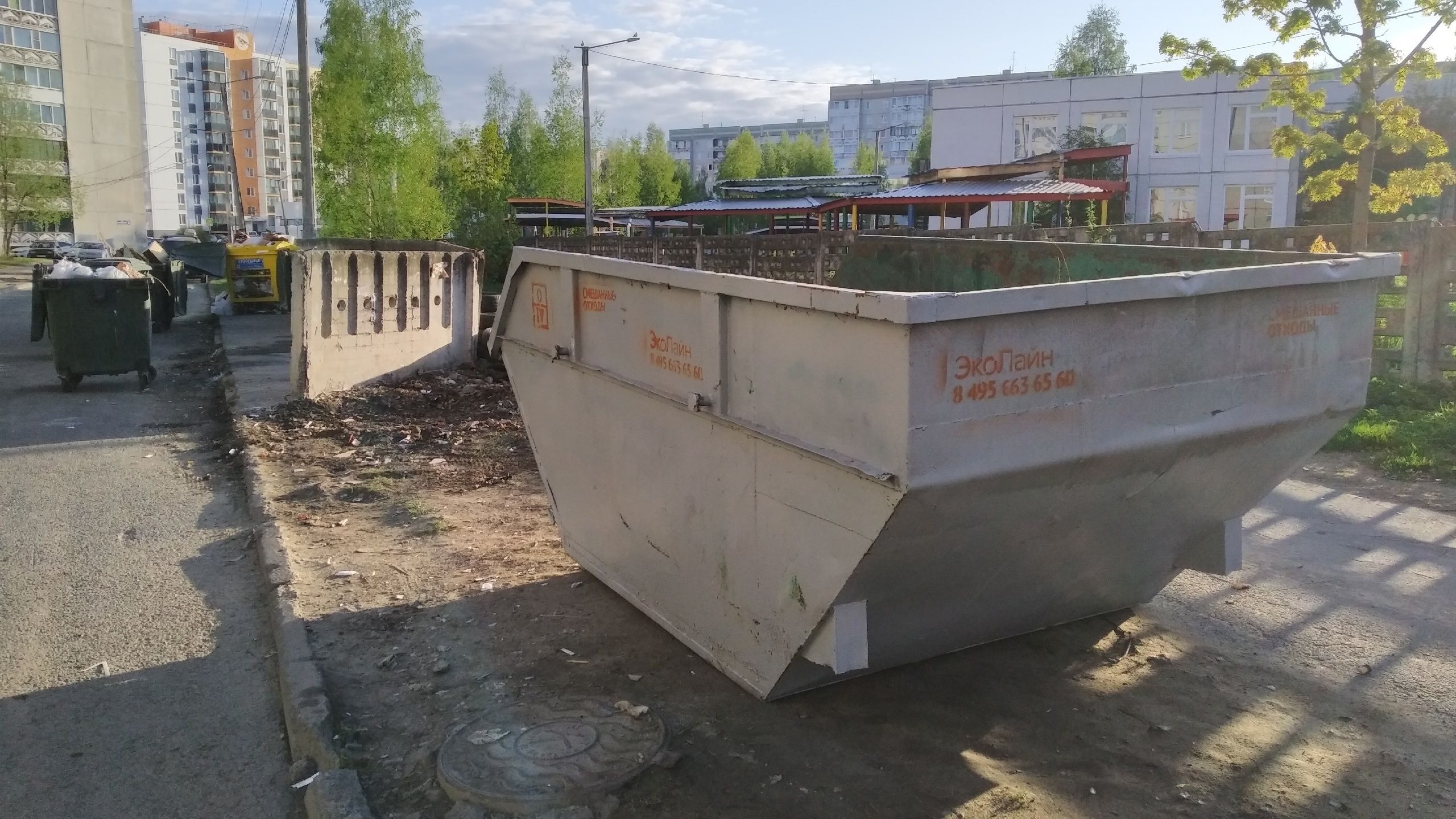 60 бункеров установят в Карелии для сбора крупногабаритного мусора