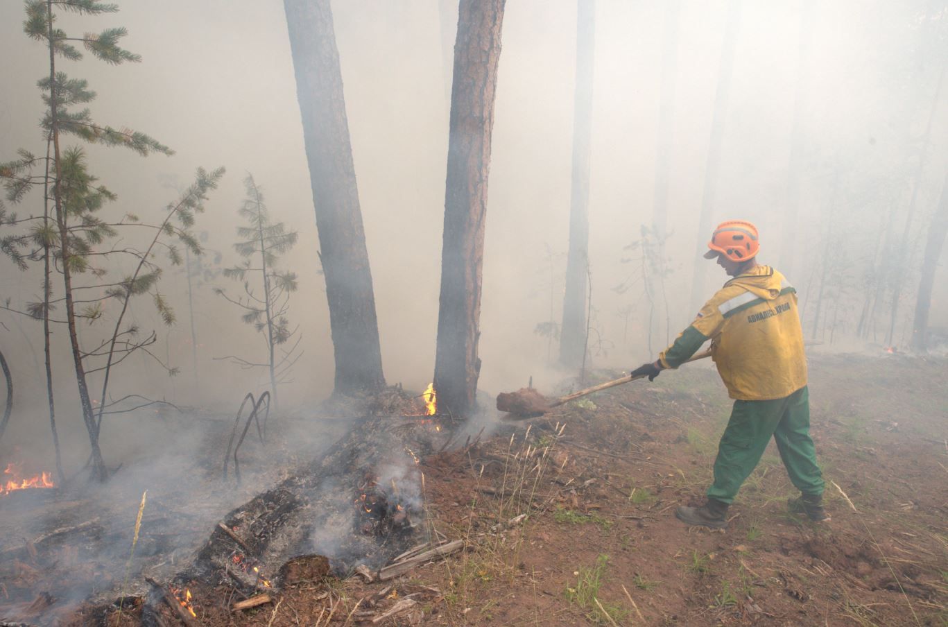 Карельские десантники и парашютисты спасли от пожаров 9 населенных пунктов Тюменской области