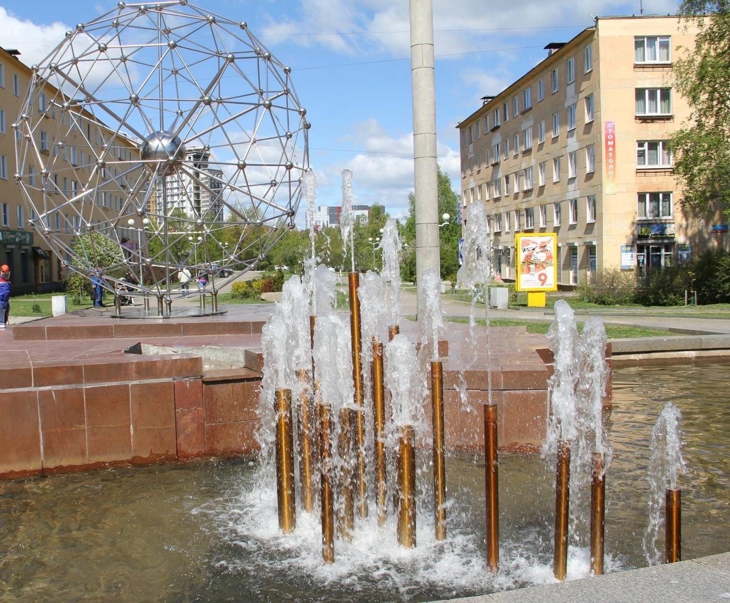 Сезон фонтанов открылся в Петрозаводске
