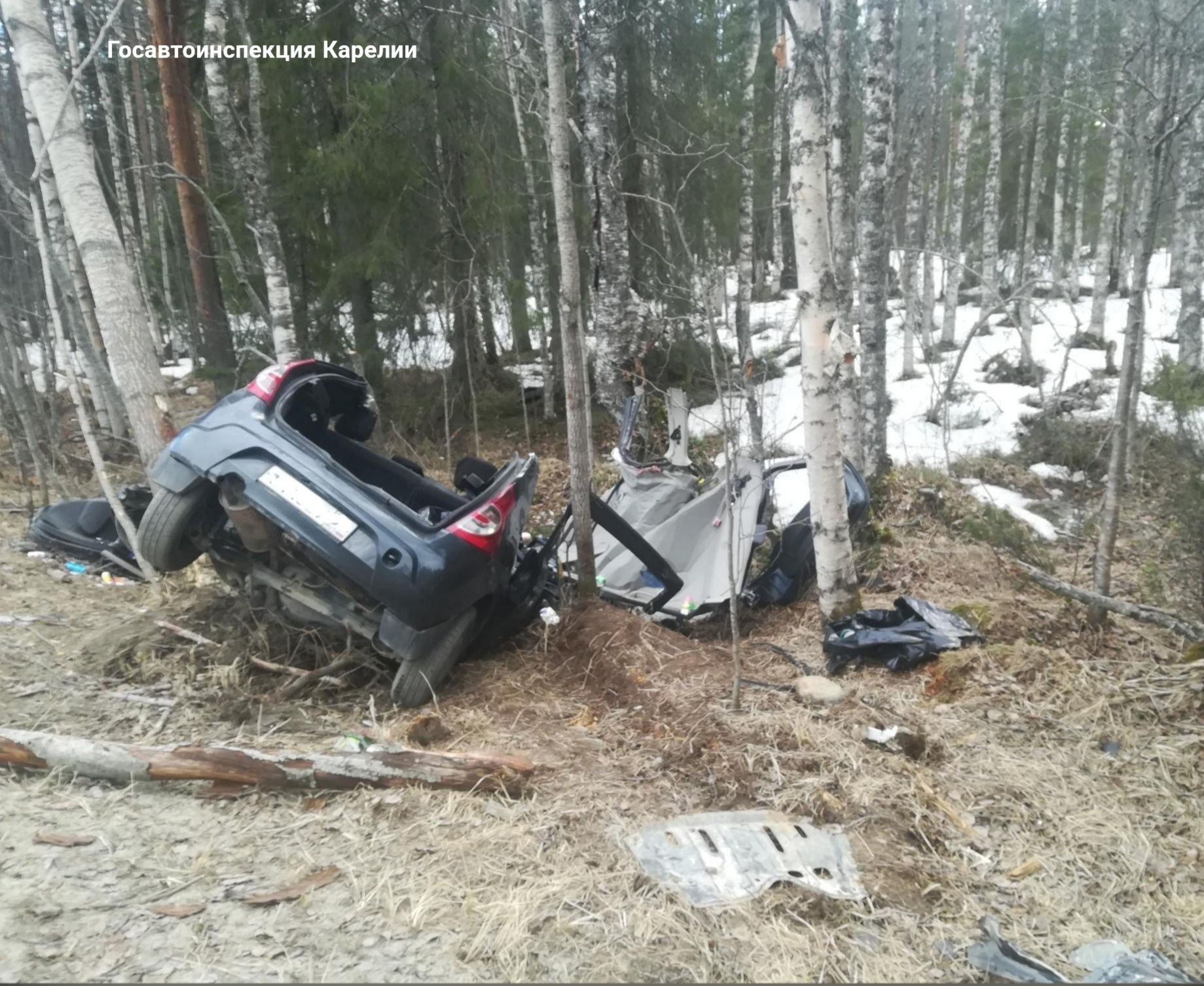 На трассе «Кола» сбили дорожного рабочего, который регулировал движение после смертельной аварии