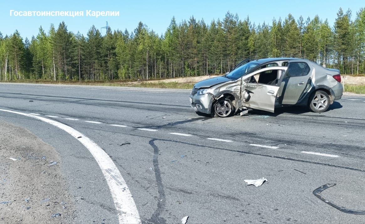 Десять человек пострадали в авариях в Карелии в минувшие выходные
