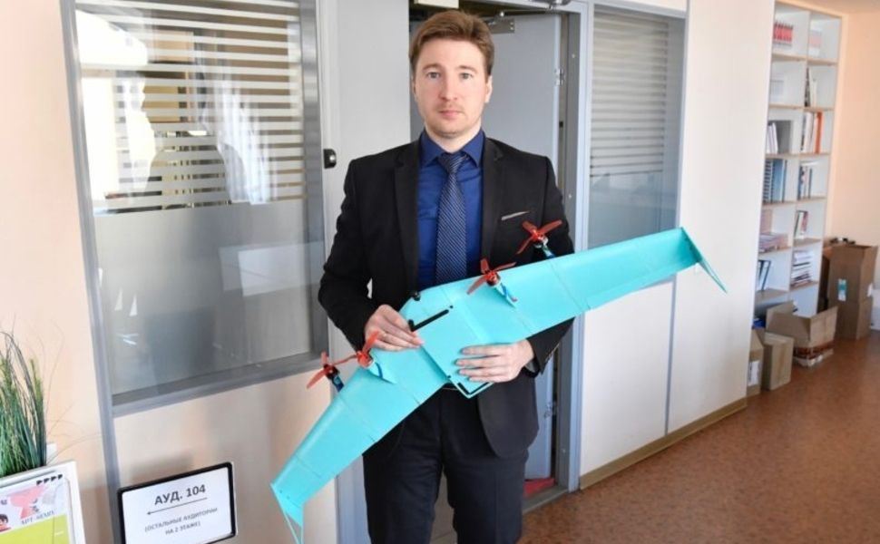 Ученые ПетрГУ разработали модель беспилотника для тушения лесных пожаров