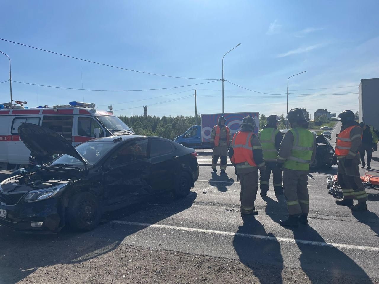 Появились фото и подробности страшной аварии с погибшим под Петрозаводском