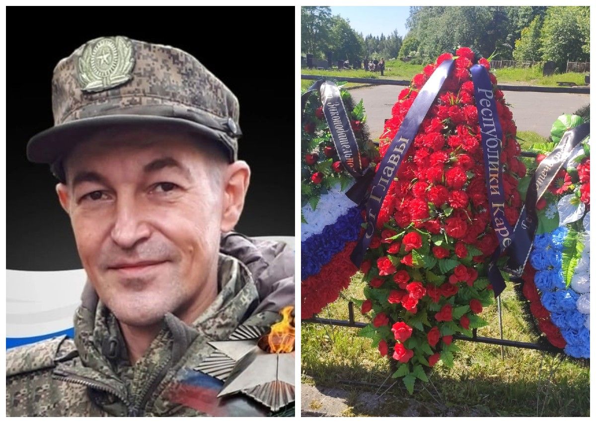 В Петрозаводске простились с бойцом, погибшим в ходе спецоперации