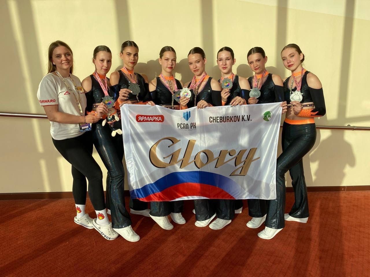 Команда из Карелии завоевала серебро на чемпионате Евразии по фитнес-аэробике и хип-хопу