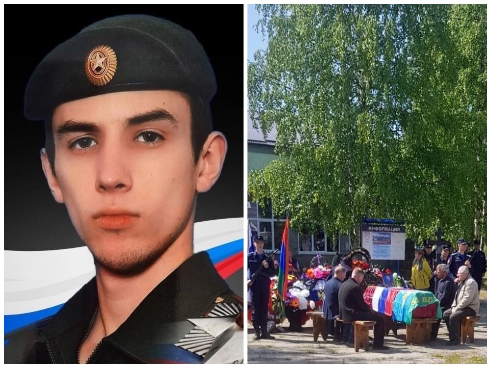 В Беломорском районе простились с бойцом, погибшим в ходе спецоперации