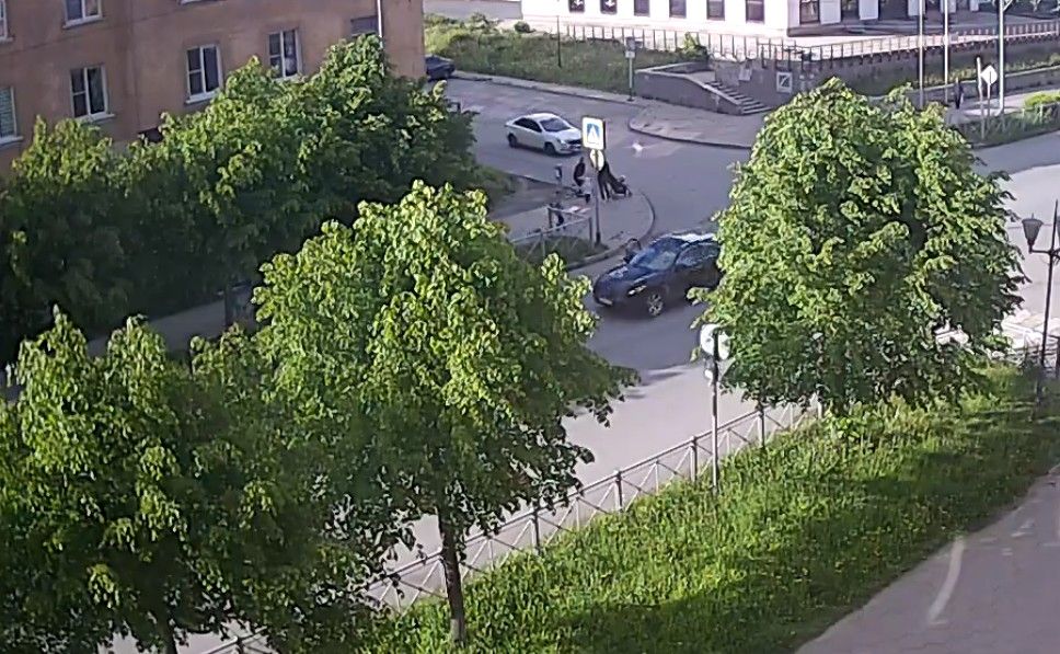 В Кондопоге сбили подростка на велосипеде