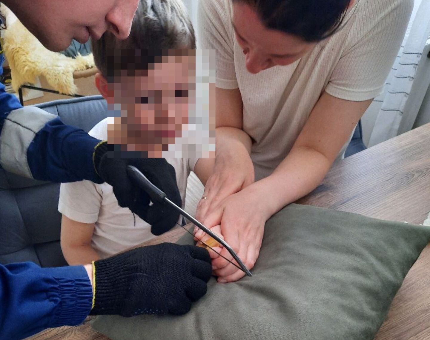 Карельские спасатели пришли на помощь пятилетнему ребенку