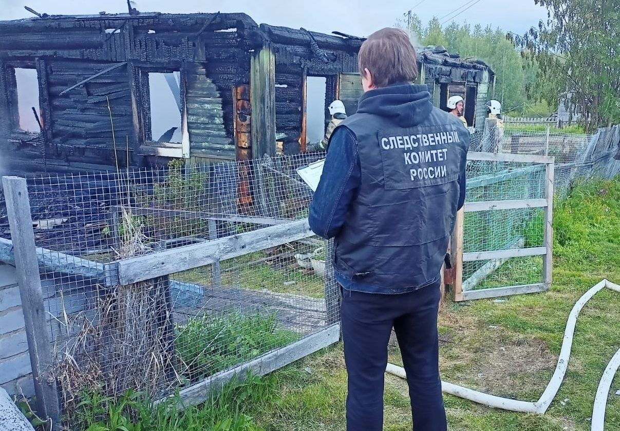 Два человека погибли в страшном пожаре в карельском поселке