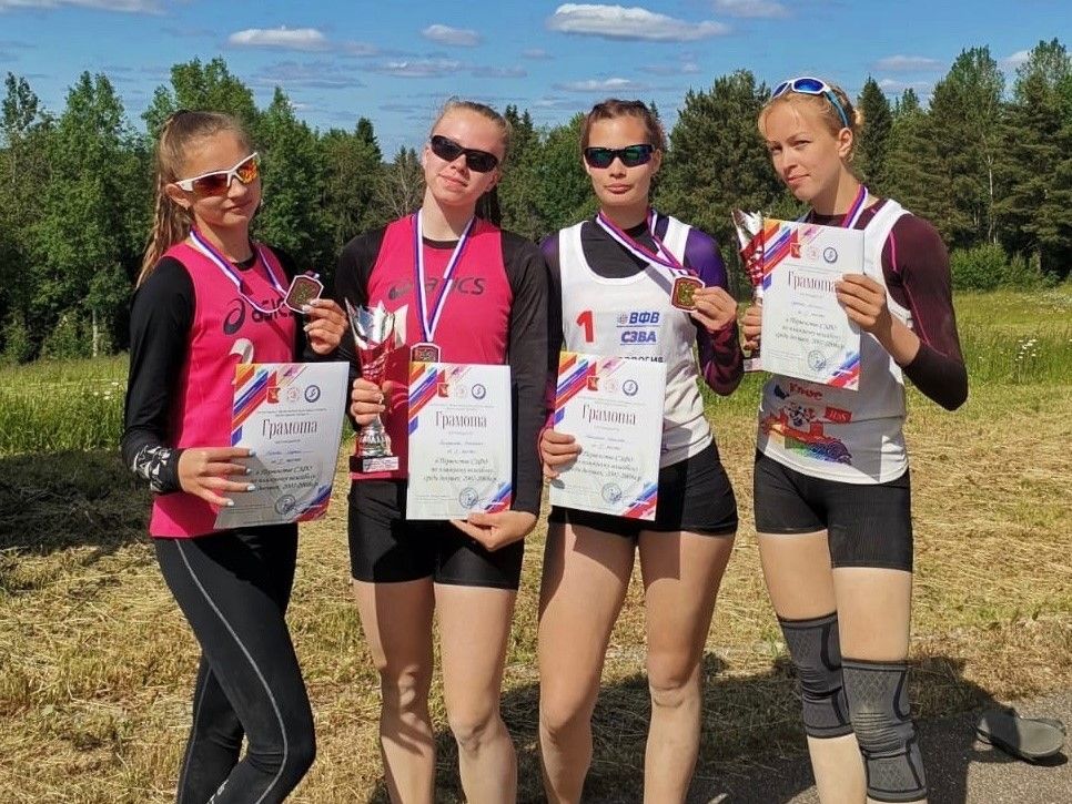 Карельские спортсменки успешно выступили на Первенстве СЗФО по пляжному волейболу