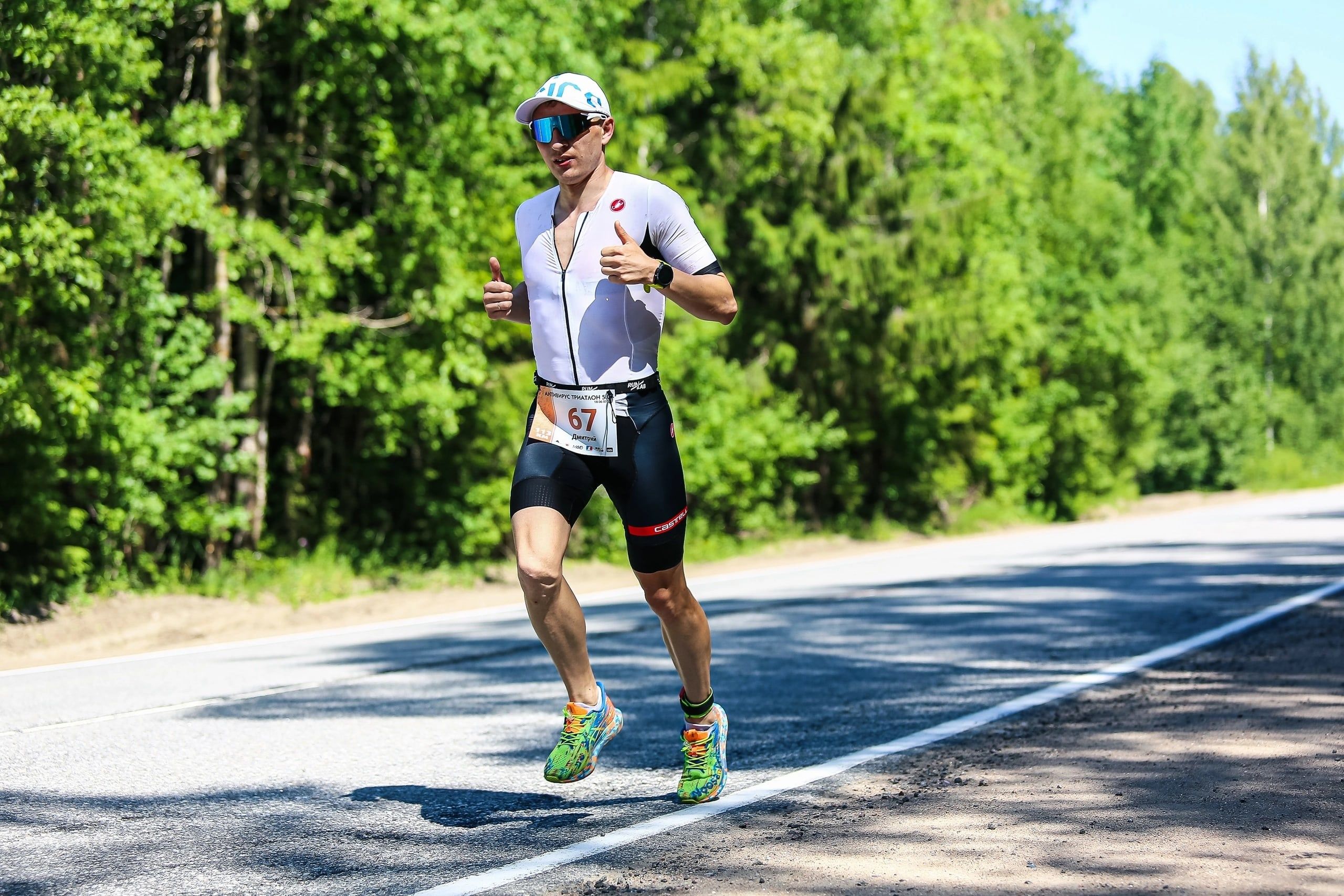 226 километров преодолел петрозаводский спортсмен в Санкт-Петербурге