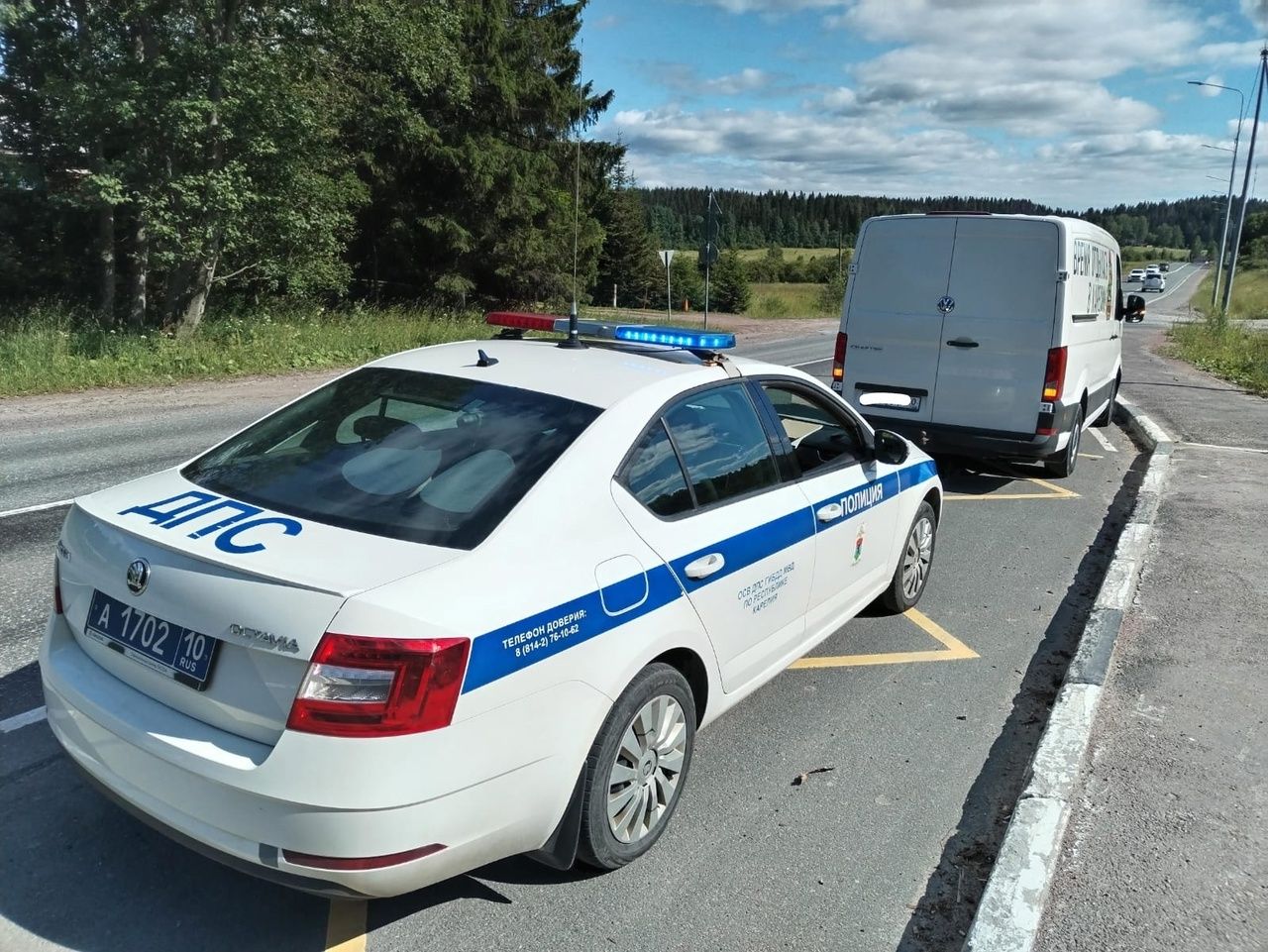 С начала года в Карелии зафиксировали более 2000 нарушений правил выезда на встречку