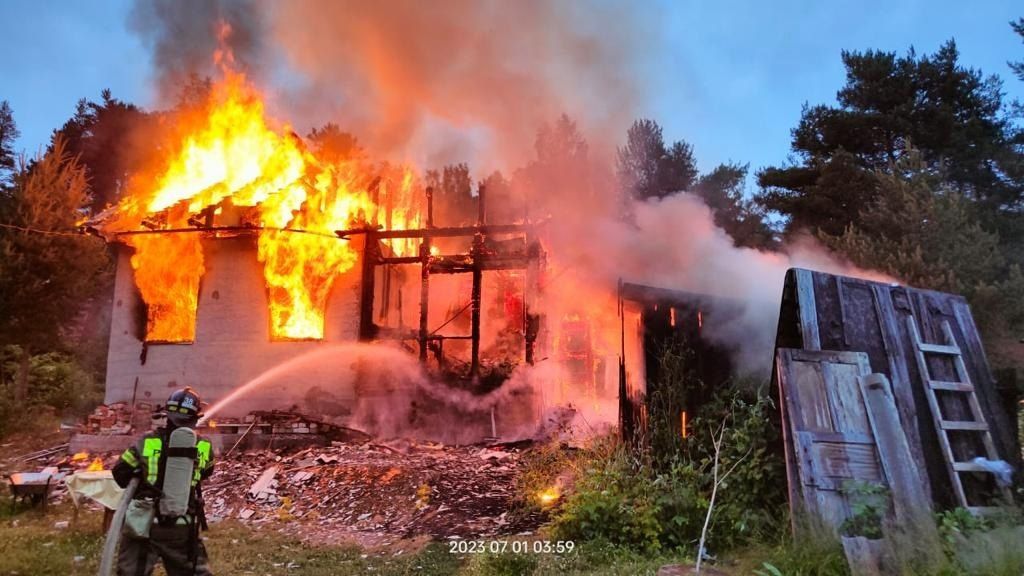 В пожаре в городе Сортавала погибла женщина