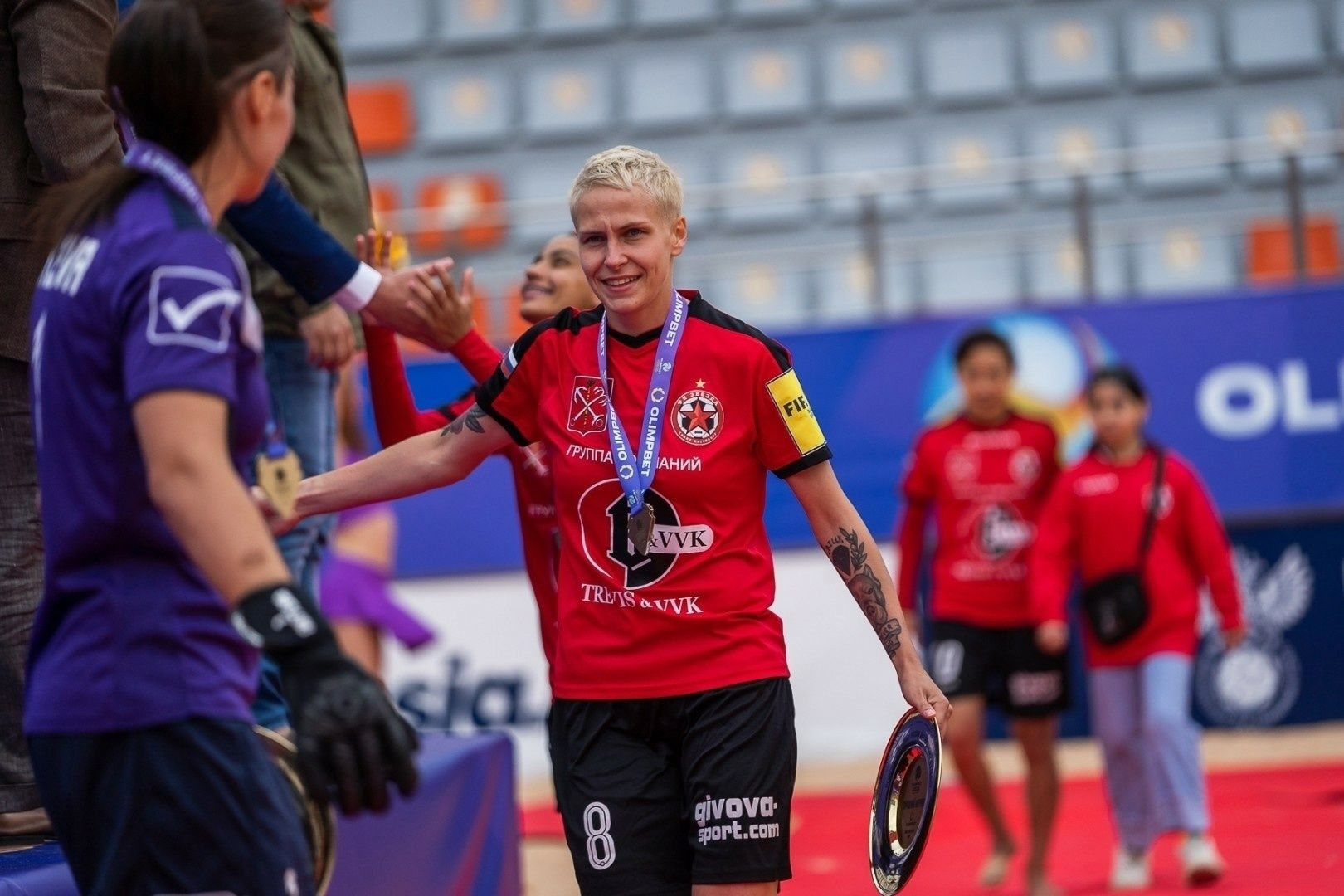 Петрозаводчанка стала чемпионкой России по пляжному футболу