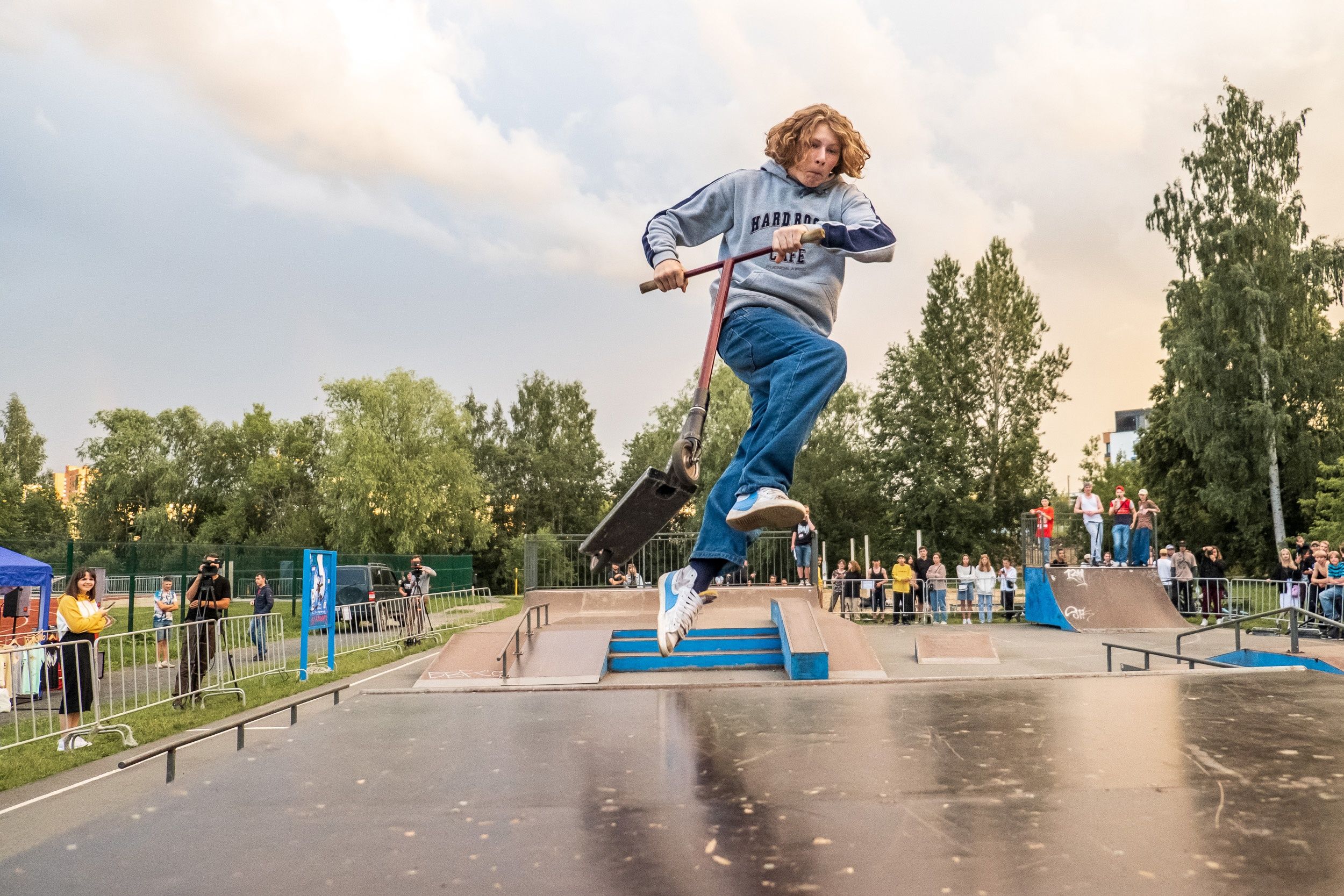 Более 600 трюков показали в прямом эфире во время экстрим-фестиваля в Петрозаводске