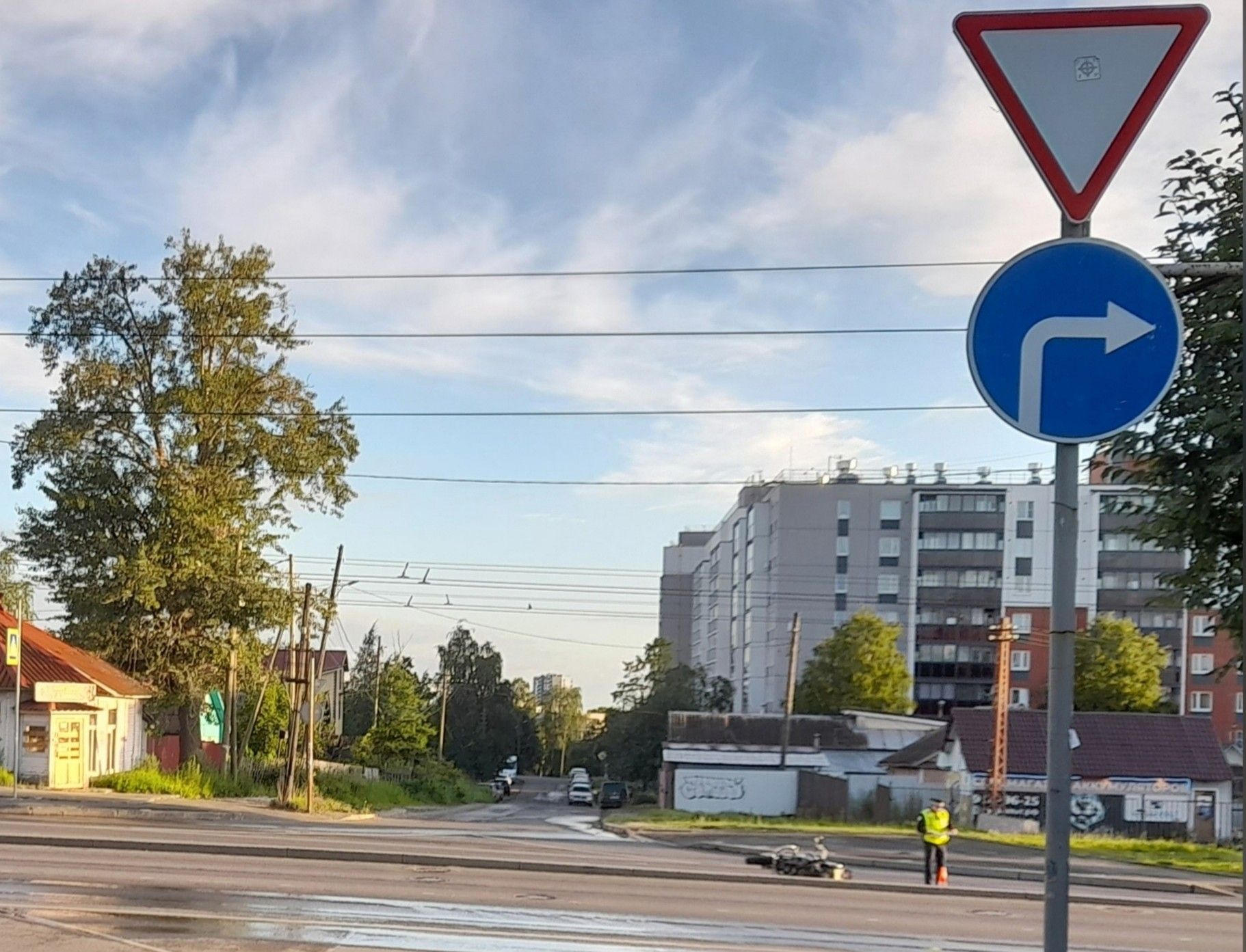 Опубликованы подробности погони за мотоциклистом в Петрозаводске