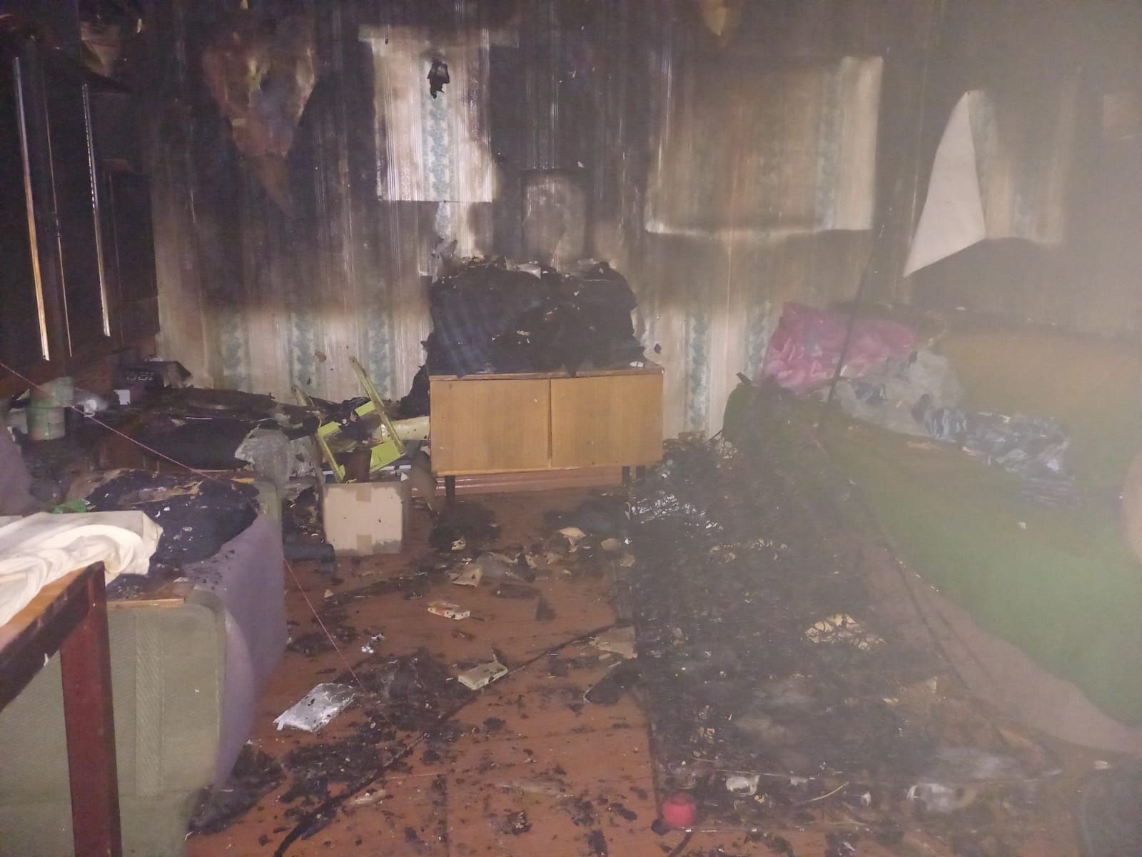 В Карелии возбуждено уголовное дело после смерти человека на пожаре