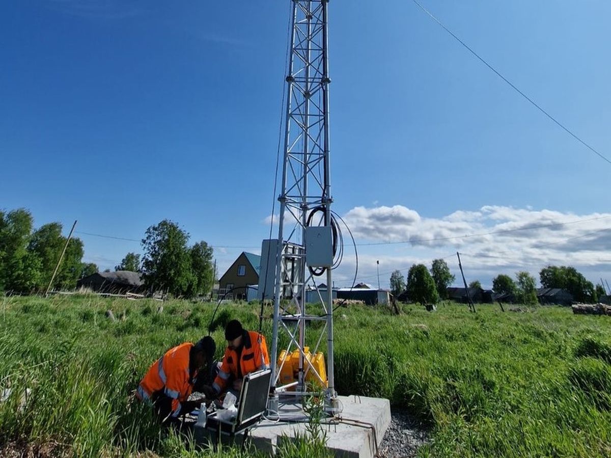 В поморское село Колежма провели интернет