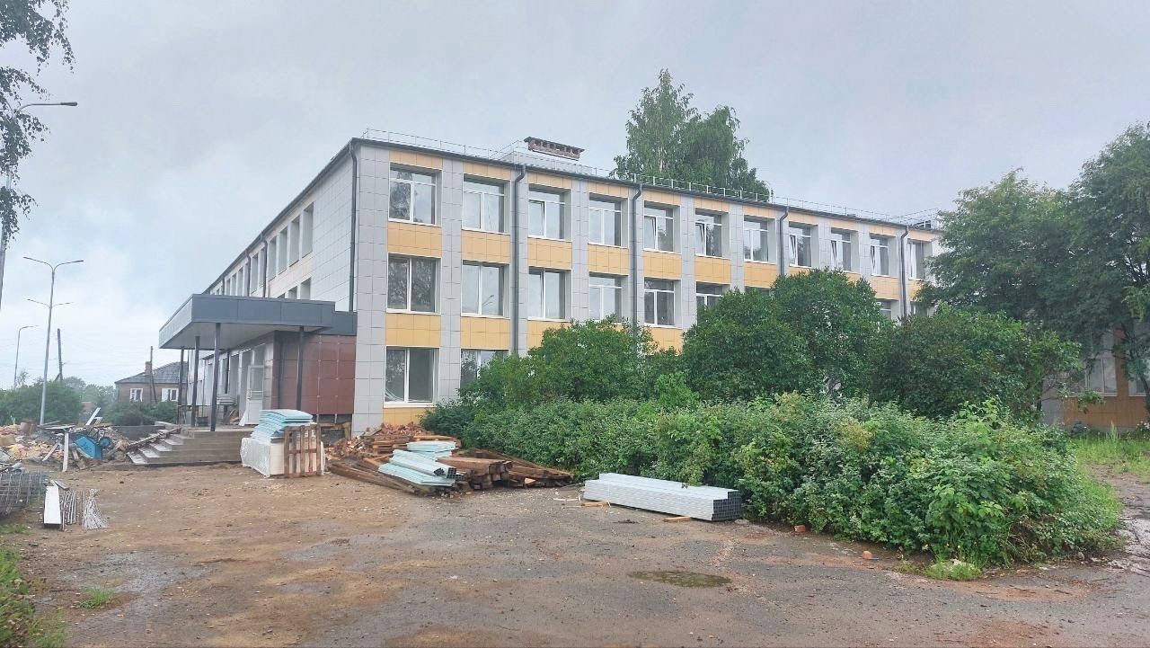 Названы сроки окончания ремонта в Шуйской школе