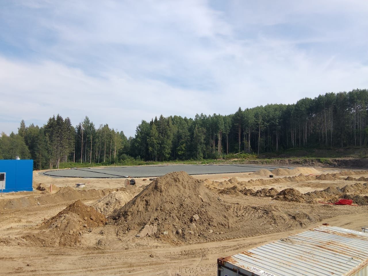 Новой спорткомплекс продолжают строить в Ялгубе