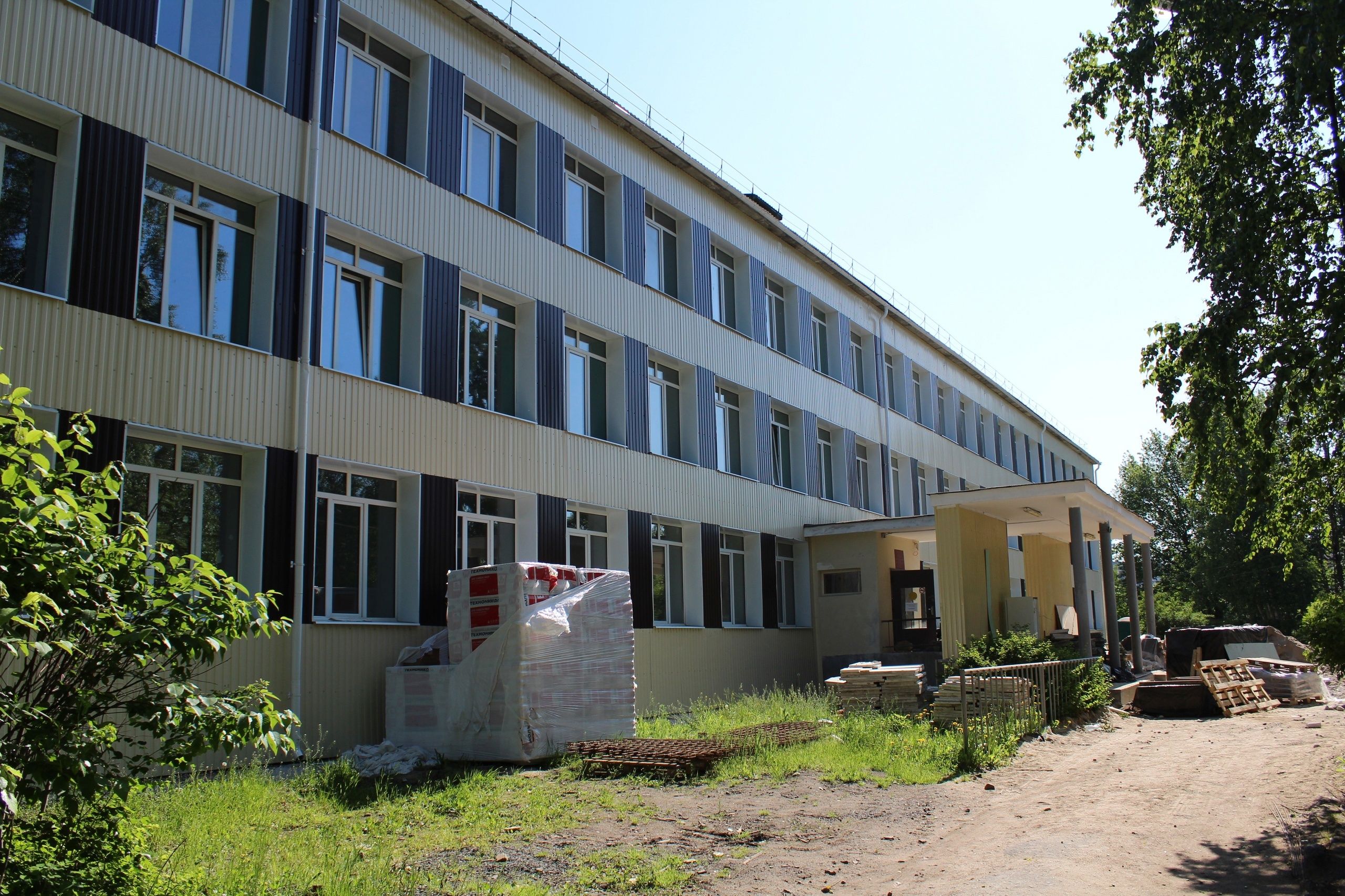 Завершается ремонт в четырех школах Петрозаводска