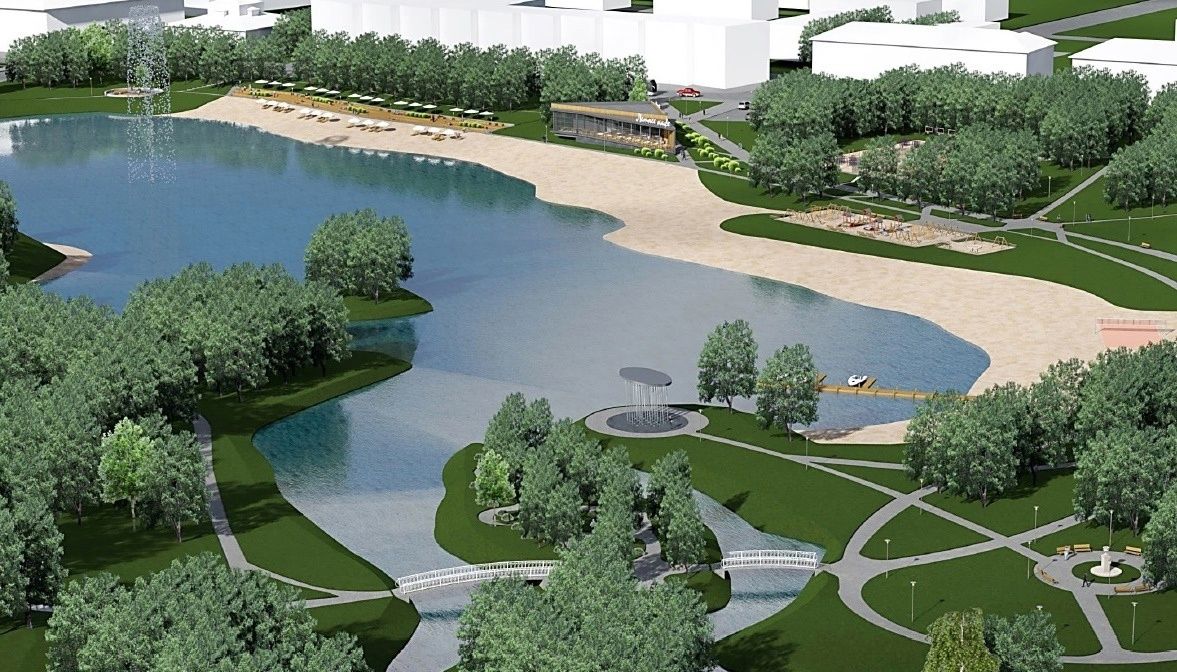 Арт-объект для молодоженов установят в Зарецком парке