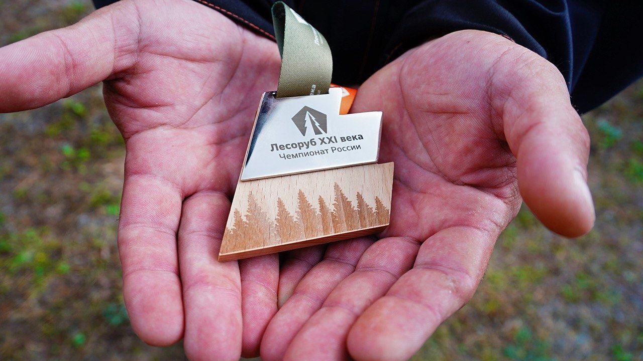 Лесоруб из Карелии успешно представил республику на Чемпионате России