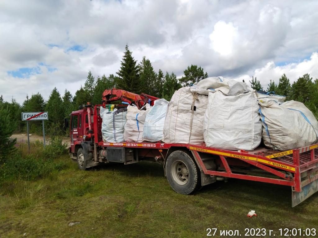 Несанкционированные свалки разгребли в Кемском районе