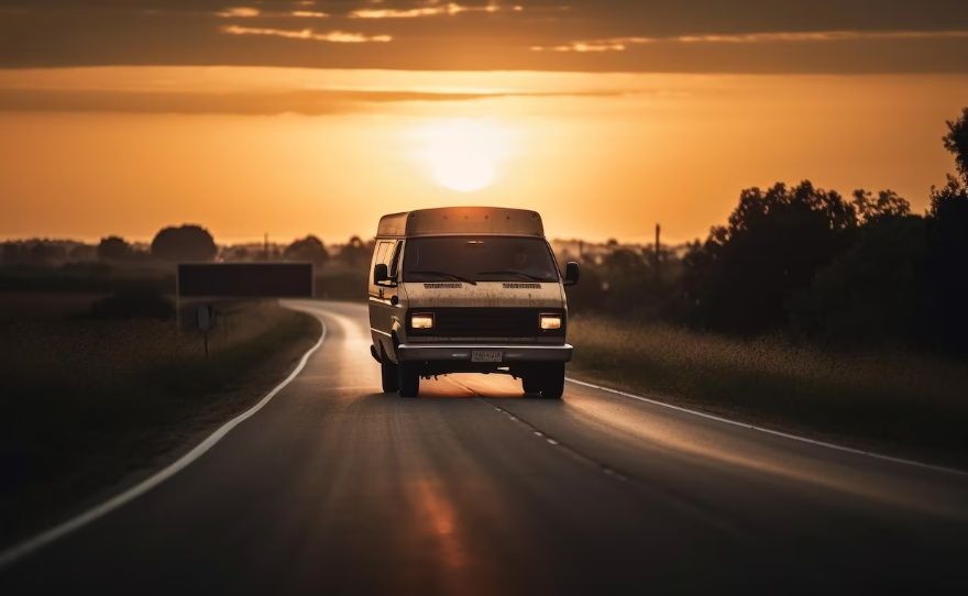 После ссоры с мужем жительница Карелии повредила чужой микроавтобус