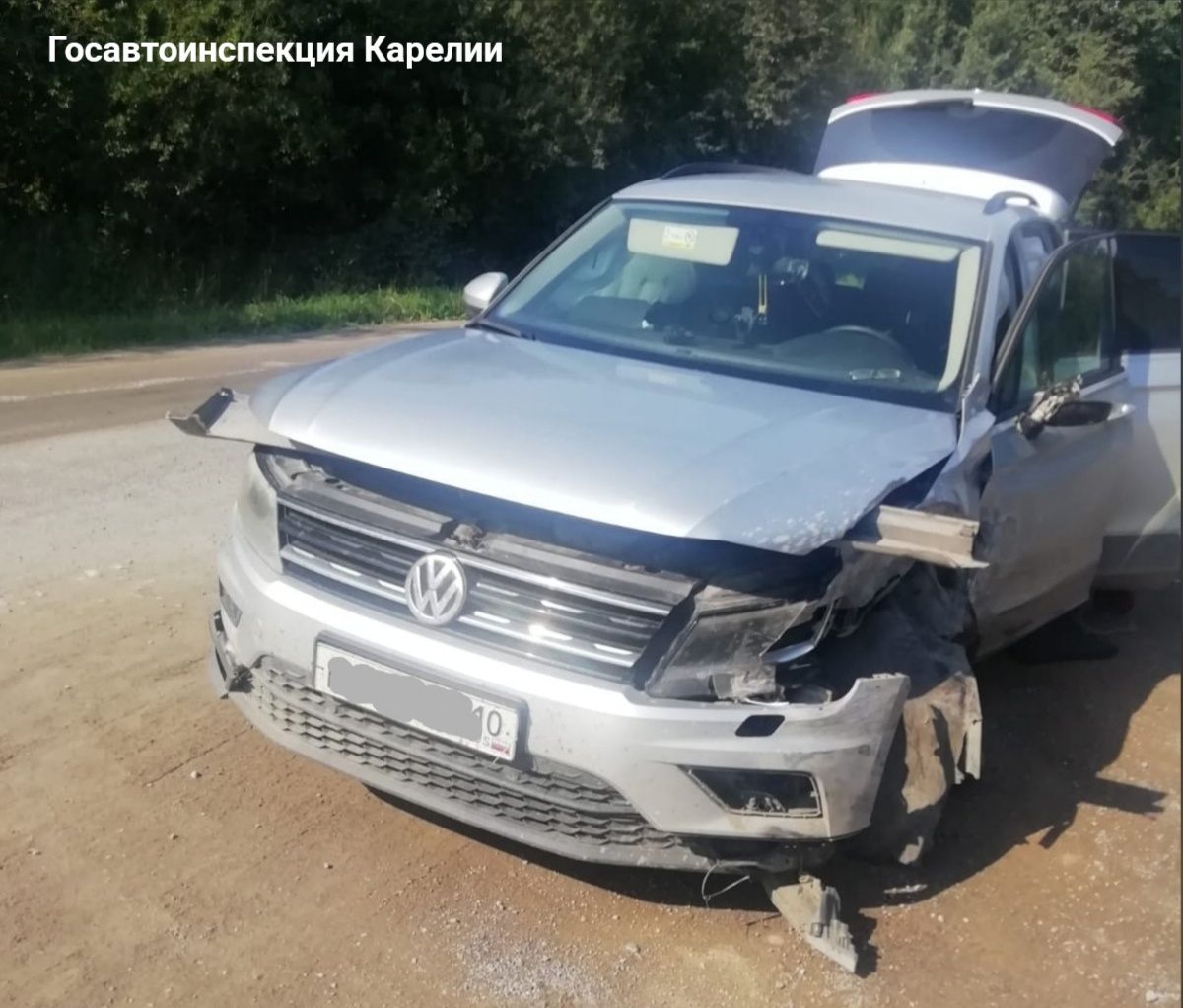 16-летняя девушка пострадала в ДТП в Прионежском районе