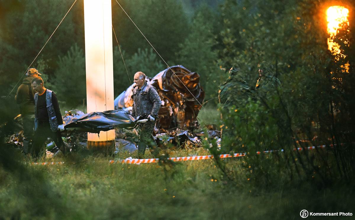Стало известно, кто именно погиб в самолете Евгения Пригожина
