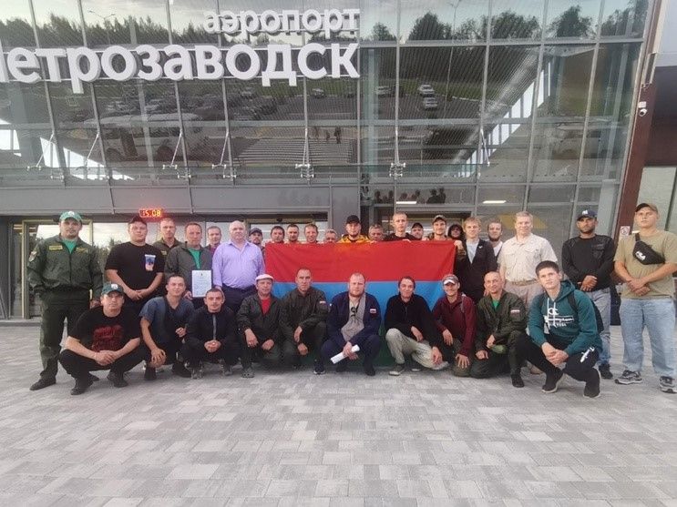 Карельские десантники вернулись с пожаров в Красноярском крае