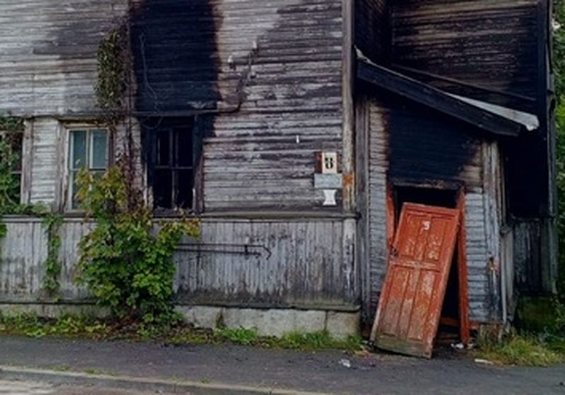 В городе Сортавала во время пожара погиб мужчина